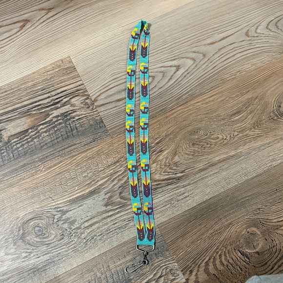 Tribal Accessories - Beautiful Native American Beaded Lanyard